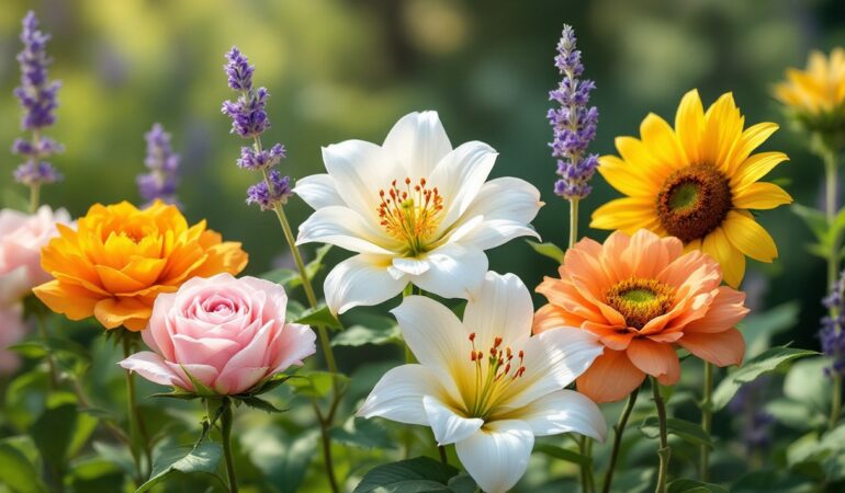 Les 5 plus belles fleurs à faire pousser dans votre jardin